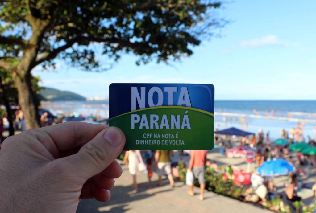 Cartão do Nota Paraná