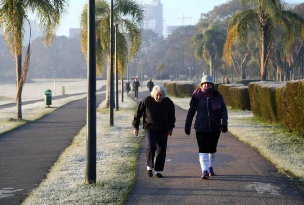 Frio em Curitiba