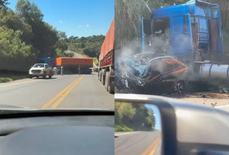 Acidente na BR-277 em Guarapuava