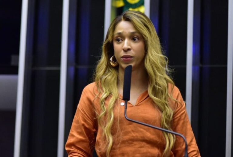 Érika Hilton na Cãmara dos Deputados