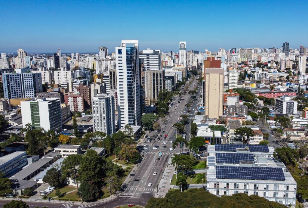 Curitiba vista de cima