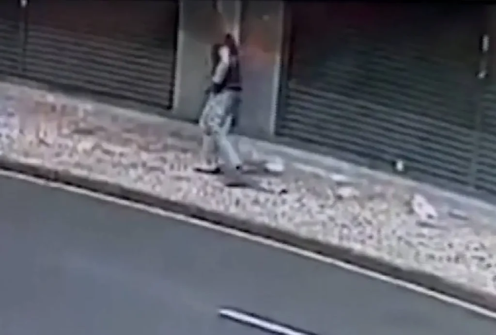 Homem incendiado em Curitiba