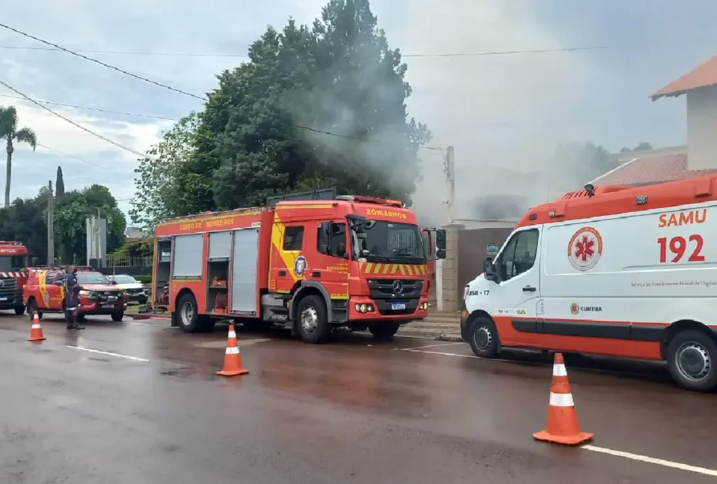 Incêndio em Curitiba