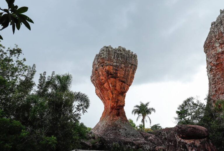 Parque Vila Velha em Ponta Grossa