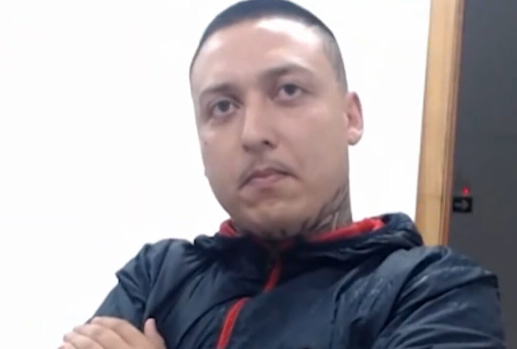 Kainana Wesley, o homem conhecido como 'Matador do Abranches', em depoimento