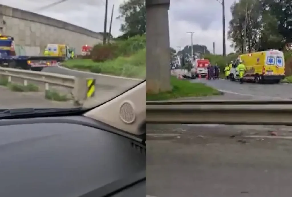 Acidente na BR-277, em Campo Largo