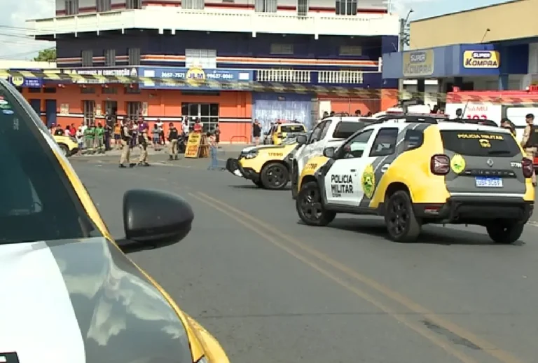Local onde pai e filho foram mortos