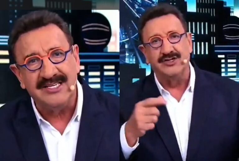 Montagem com fotos do Ratinho, durante programa desta segunda-feira (16)