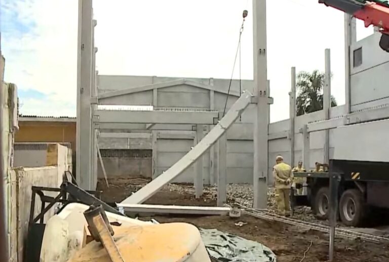 Viga de concreto despenca e mata trabalhador em obra no Boqueirão