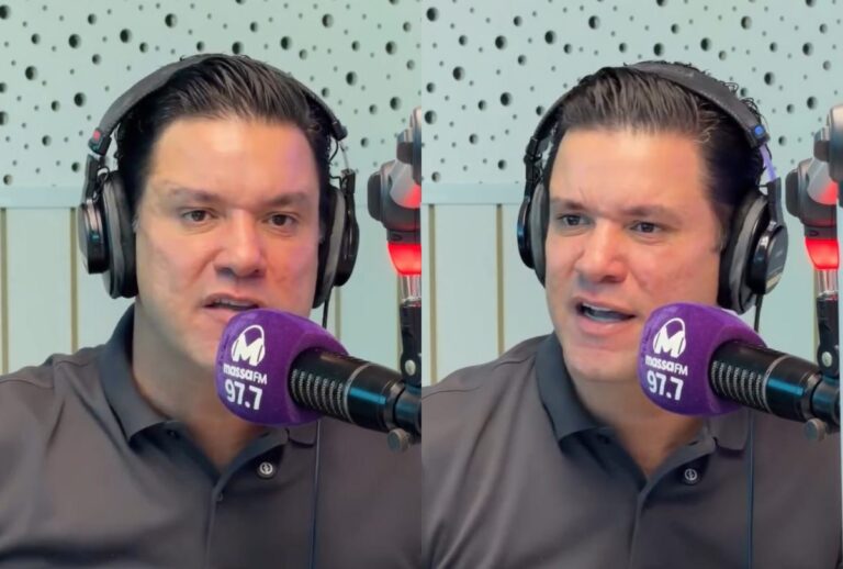Guto Silva na rádio Massa FM
