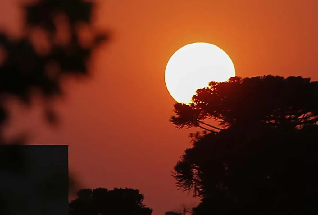 calor no paraná