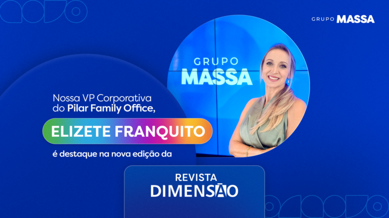 Elizete Franquito, do Grupo Massa, na Revista Dimensão.