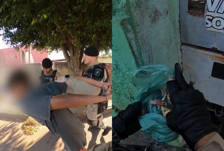 Polícia aborda suspeito de tráfico de drogas em Londrina