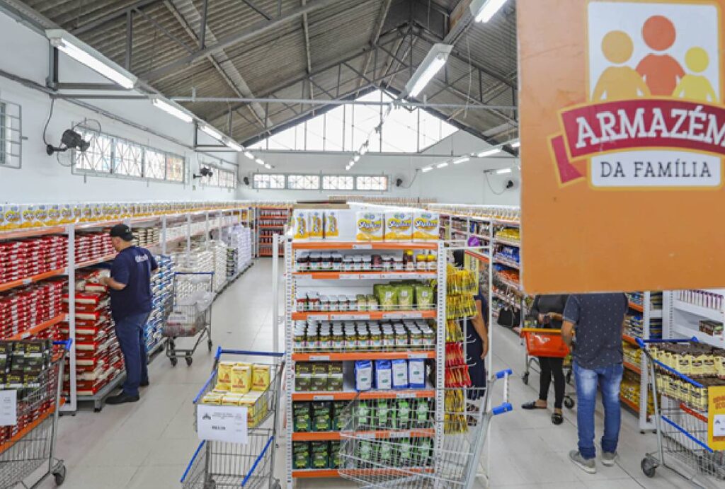 Caixa do Armazém da Família