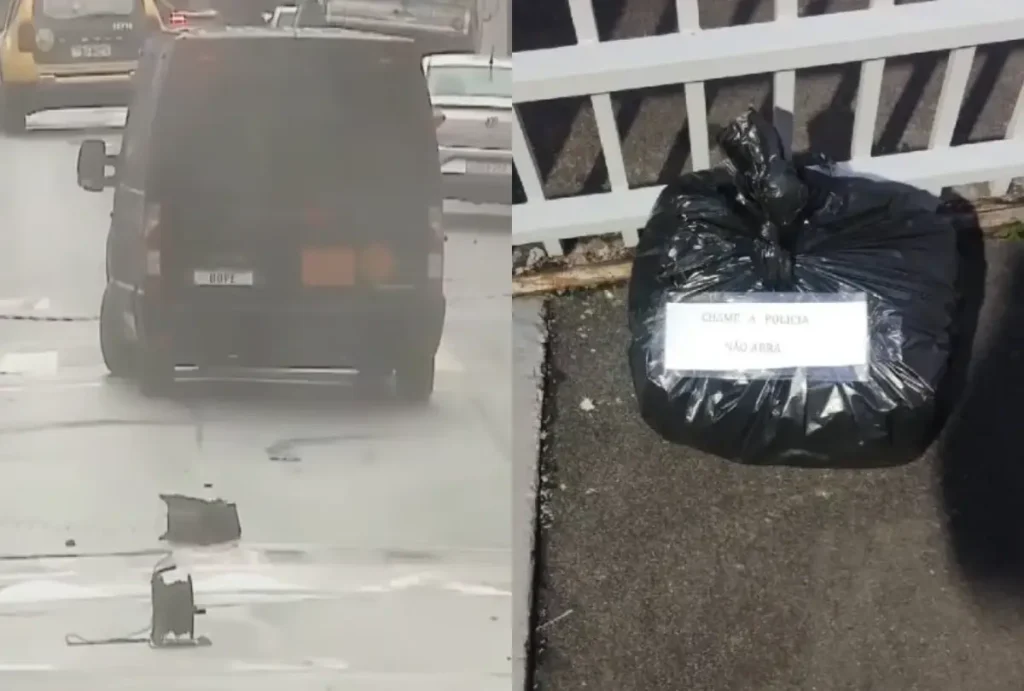 A possível bomba na escola Escola Santo Ângelo, no Centro de Ponta Grossa, nos Campos Gerais do Paraná, se tratava de um simulacro