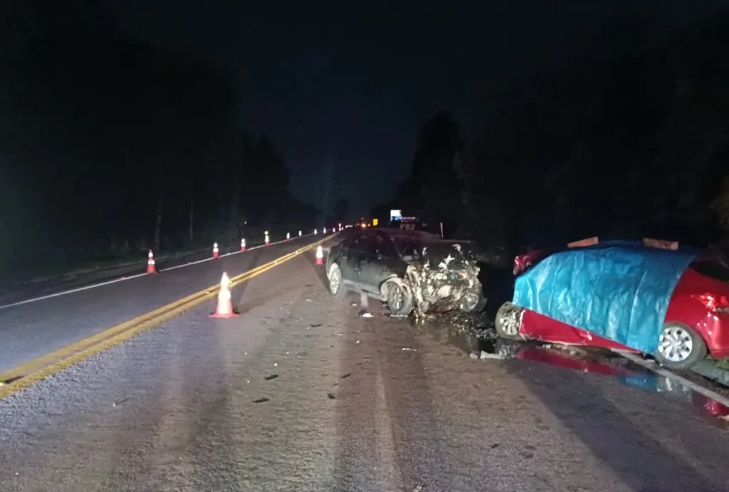 Acidente na BR-116, em Mandirituba