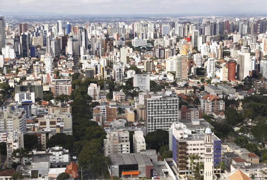 Curitiba vista de cima