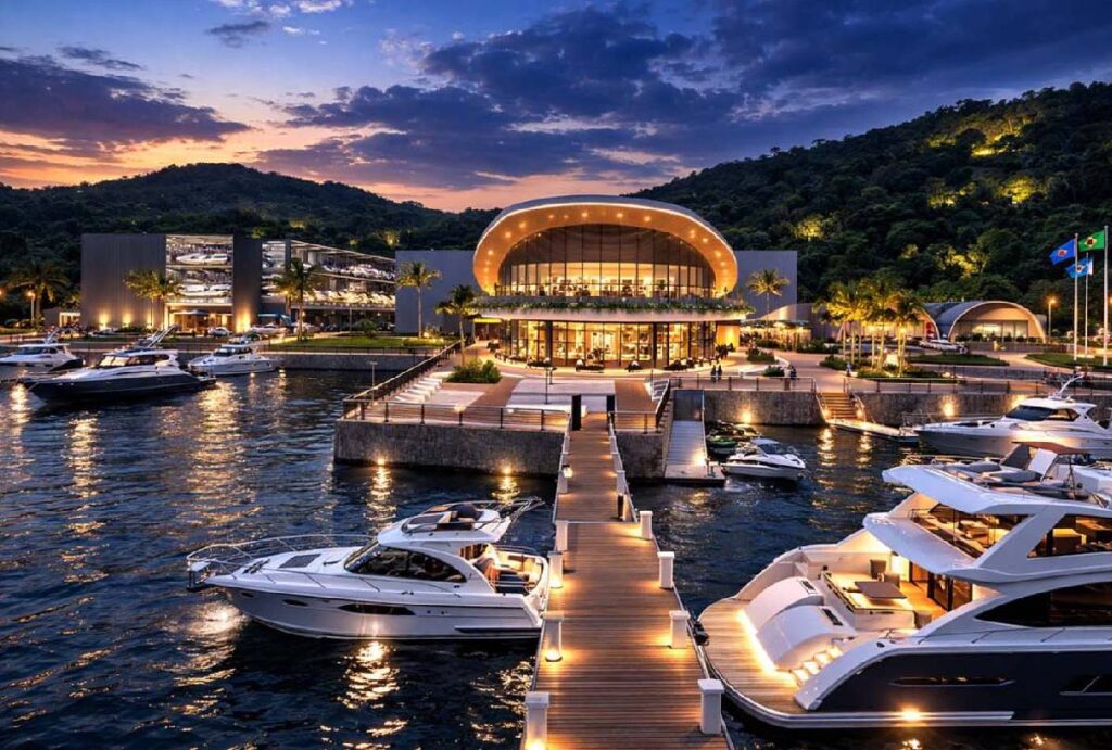 Projeto do complexo náutico de Guaratuba