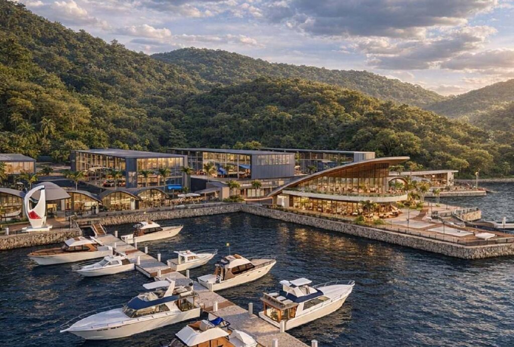 Projeto do complexo náutico de Guaratuba