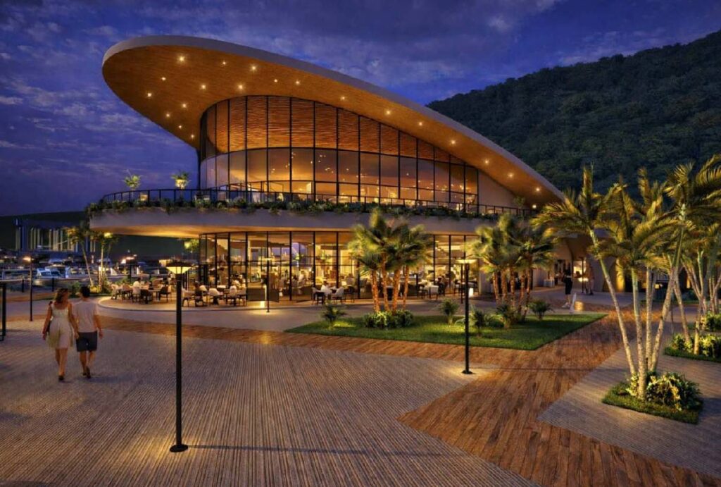 Projeto do complexo náutico de Guaratuba