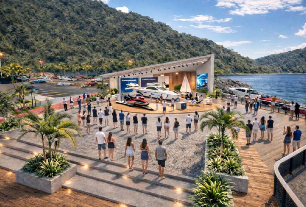 Projeto do complexo náutico de Guaratuba