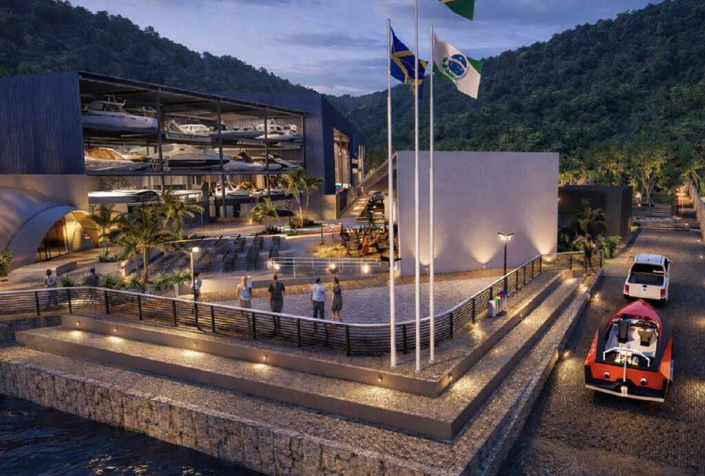 Projeto do complexo náutico de Guaratuba