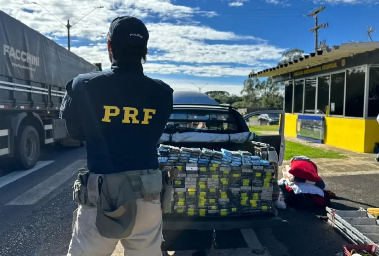 iPhones apreendidos pela PRF