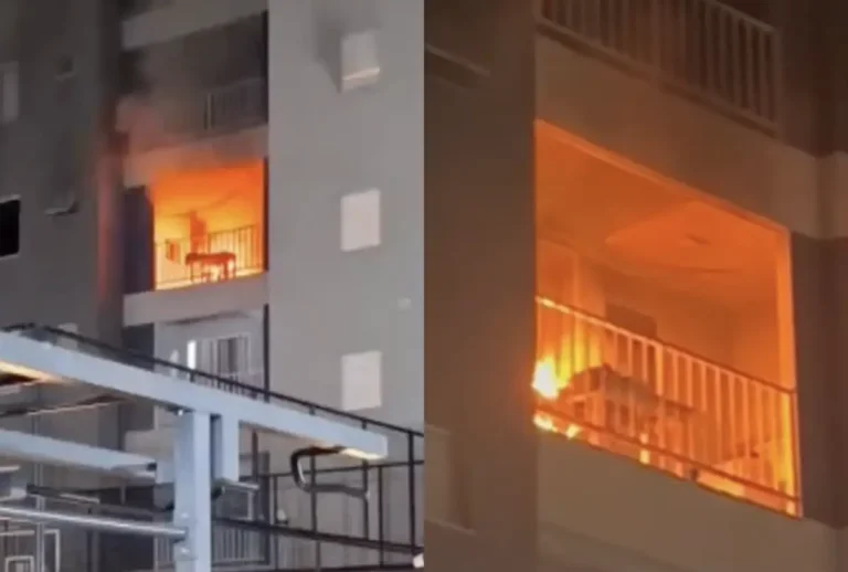 Uma mãe e dois filhos ficaram em estado grave após um incêndio atingir um apartamento na madrugada desta segunda-feira (20), em Londrina, no norte do Paraná.