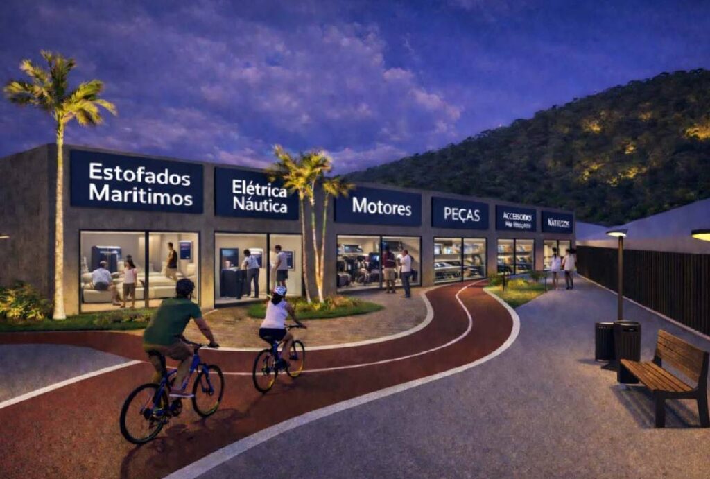 Projeto do complexo náutico de Guaratuba