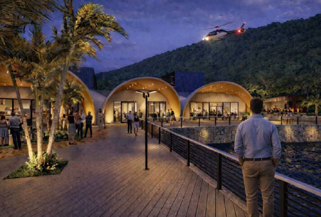 Projeto do complexo náutico de Guaratuba