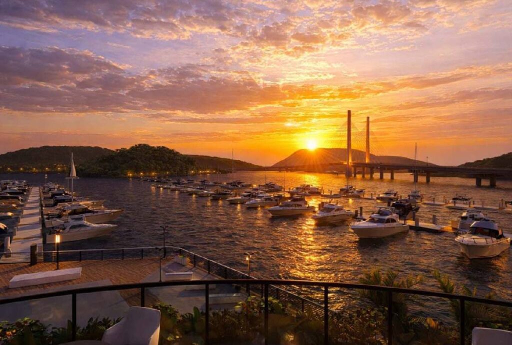 Projeto do complexo náutico de Guaratuba