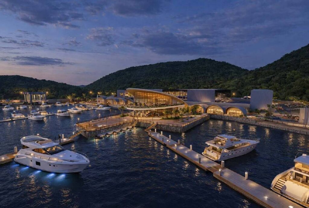 Projeto do complexo náutico de Guaratuba