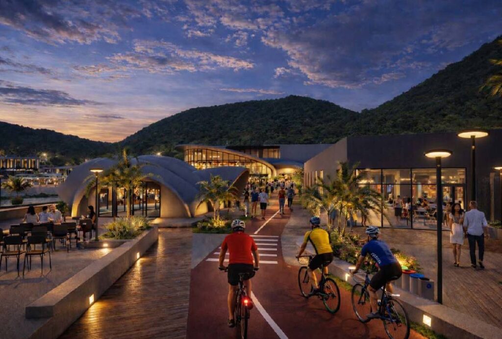 Projeto do complexo náutico de Guaratuba