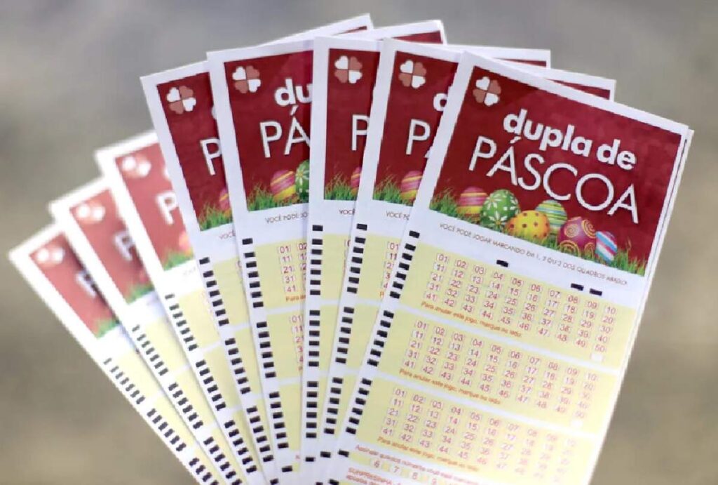 Bilhetes da Dupla Sena de Páscoa