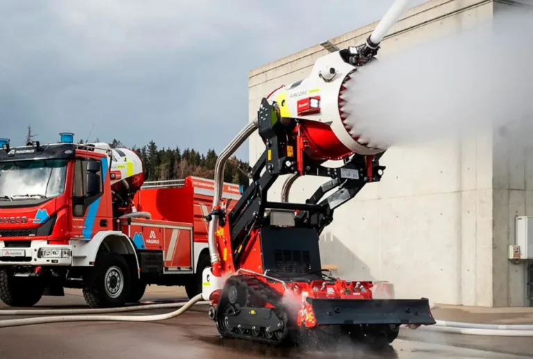 robôs que apagam incêndios paraná