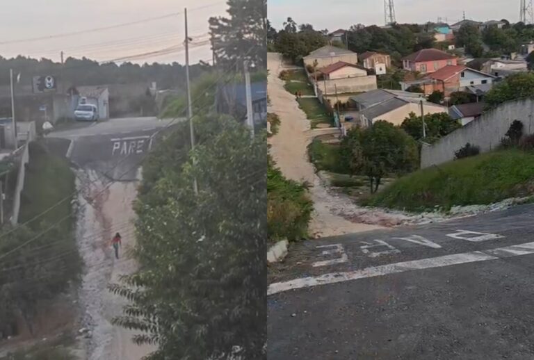 Ladeira em Almirante Tamandaré
