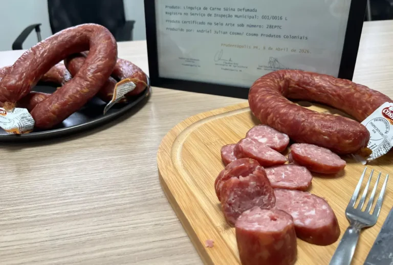 Linguiça pura que conquistou o Selo Arte