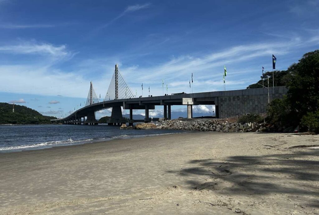 Inauguração da Ponte de Guaratuba