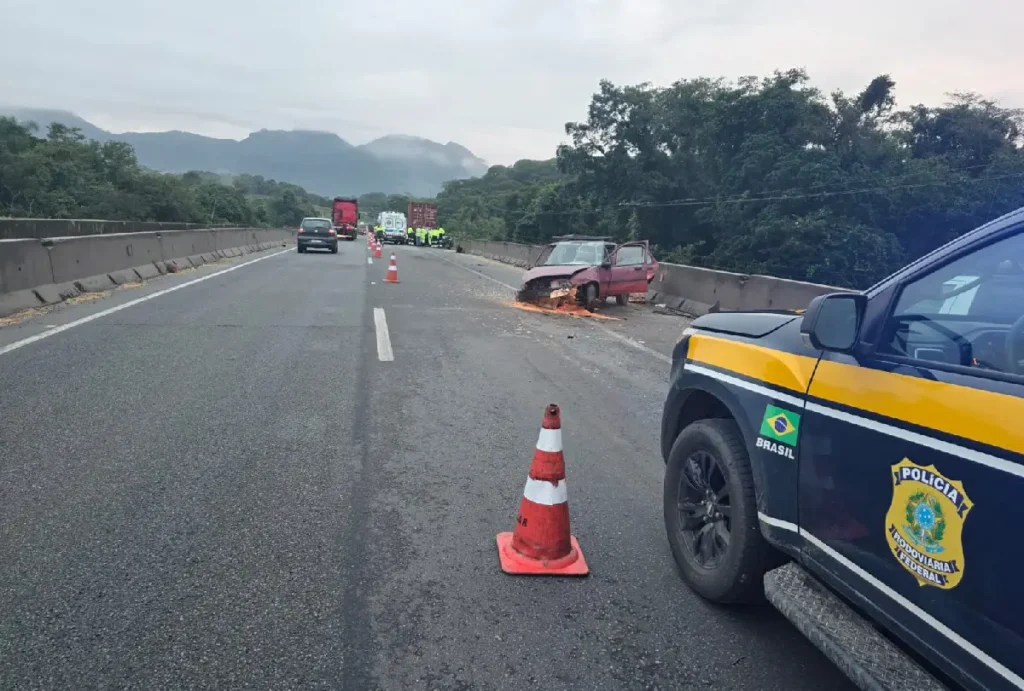 Acidente na BR-277 em Paranaguá