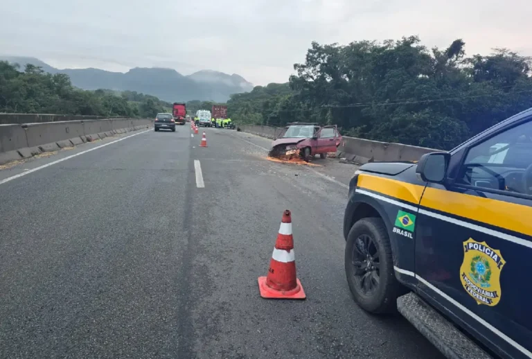 Acidente na BR-277 em Paranaguá