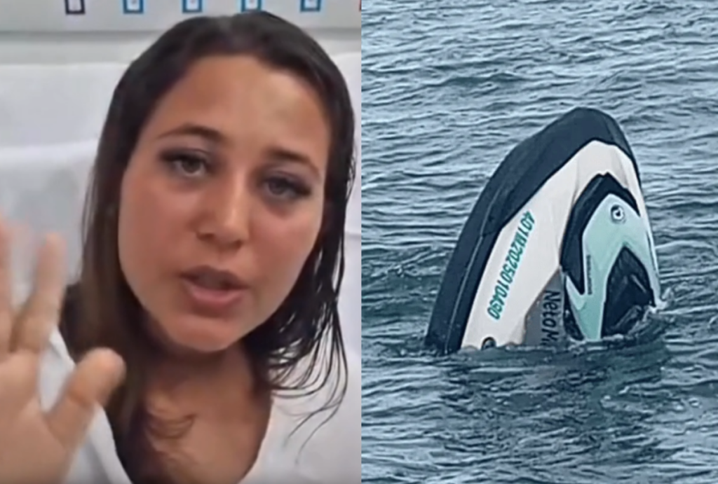 mulher à deriva
