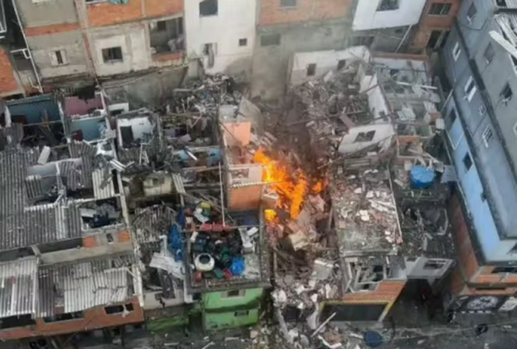 explosão em são paulo