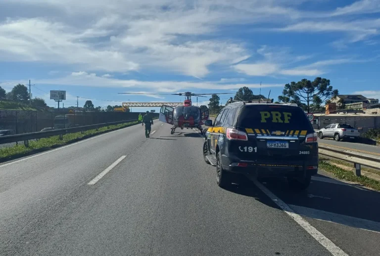 Acidente na BR-277, em Campo Largo