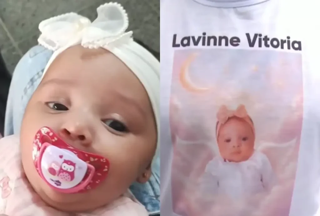Bebê Lavinne morreu de sepse