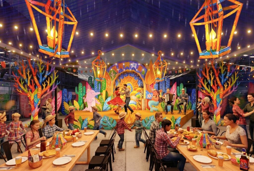 Festa junina em Curitiba