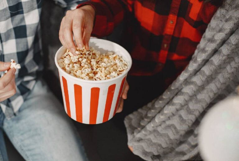 Pipoca no cinema