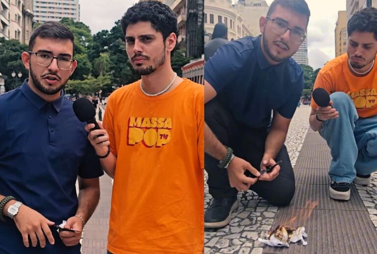 Jovem que ficou desaparecido no Pico Paraná com apresentador do Massa Pop TV