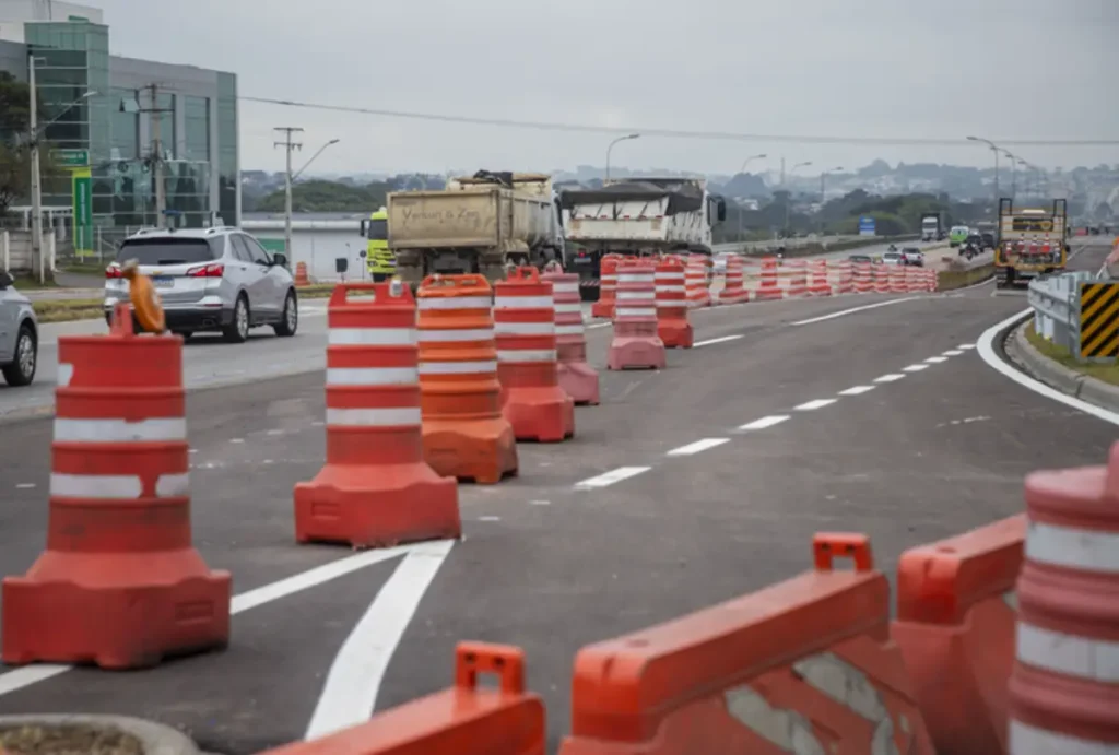 Linha Verde Norte Curitiba terá estreitamento