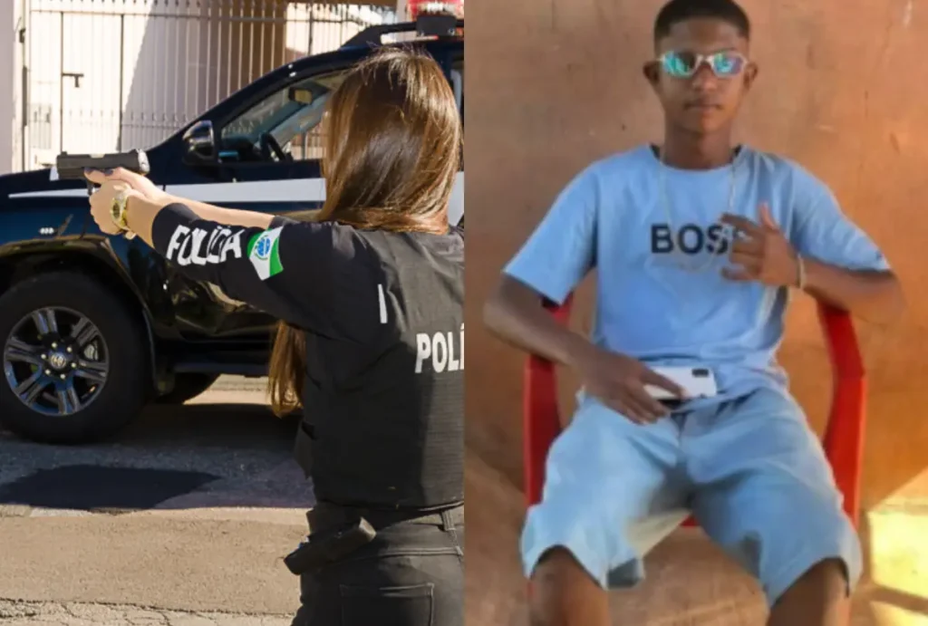 Paulo Henrique Santiago Cruz e a polícia