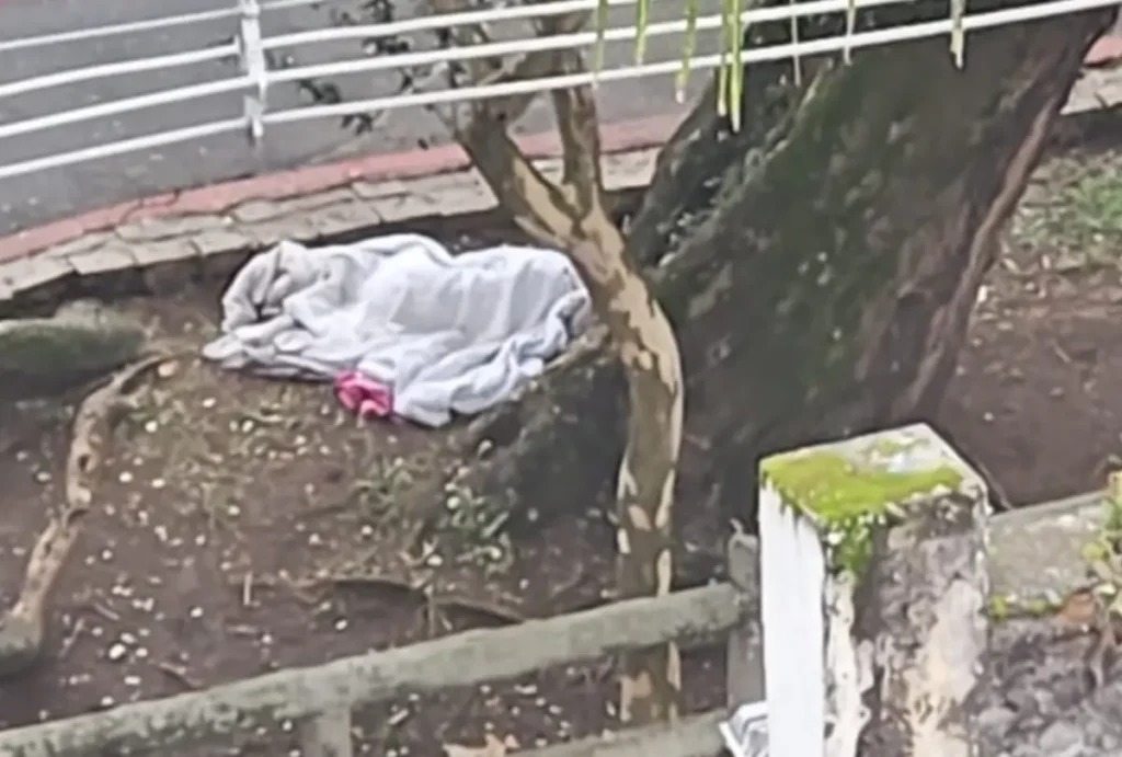 Mulher no Passeio Público
